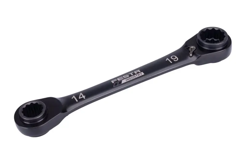 Klíč ráčnový FESTA Industry CrV-CrMo 14/15, 17/19 72T