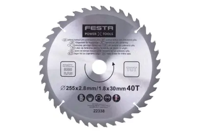 Kotouč pilový FESTA SK 255/2,8/30mm 40T