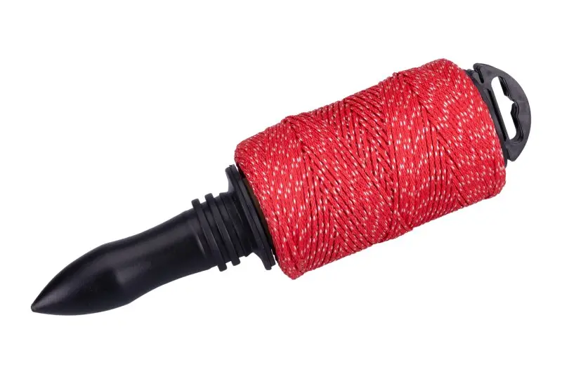 Provázek FESTA 1.7mm x 100m červeno - bílý Provázek FESTA 1.7mm x 100m červeno - bílý