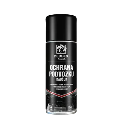 Ochrana podvozku – kaučuk 400 ml aerosolový sprej černá