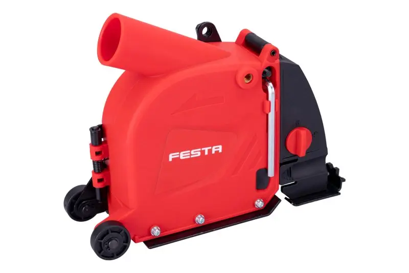 Odsávací a drážkovací kryt FESTA pro úhlovou brusku - kotouč max. 125 mm