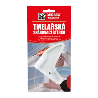 Silikonová stěrka tmelařská HOBBY 1 ks bílá