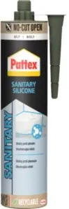 PATTEX Sanitární silikon, bílý, 280 ml PATTEX Sanitární silikon, bílý, 280 ml