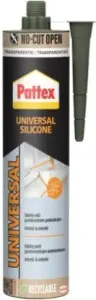 PATTEX Univerzální silikon, transparentní, 280 ml