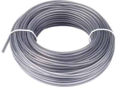 žací struna do sekačky s jádrem, čtvercový profil, 2,7mm, 15m, PA66