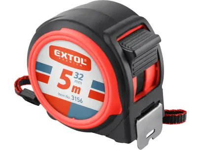 metr svinovací, 5m, EXTRA široká páska 32mm