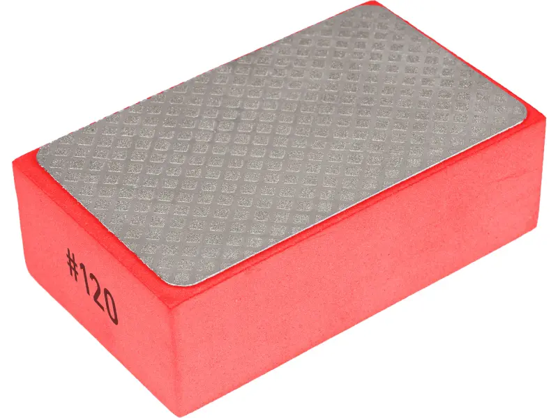 brusná houba diamantová, 93x58x30mm, P120 brusná houba diamantová, 93x58x30mm, P120
