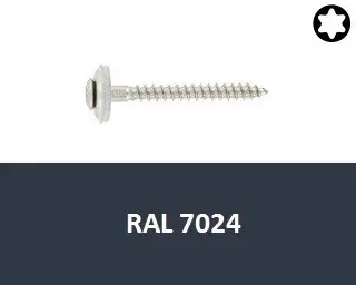 Vrut s podl. 15mm, nerez A2 4,5x35 Torx RAL7024 (Art.8790)