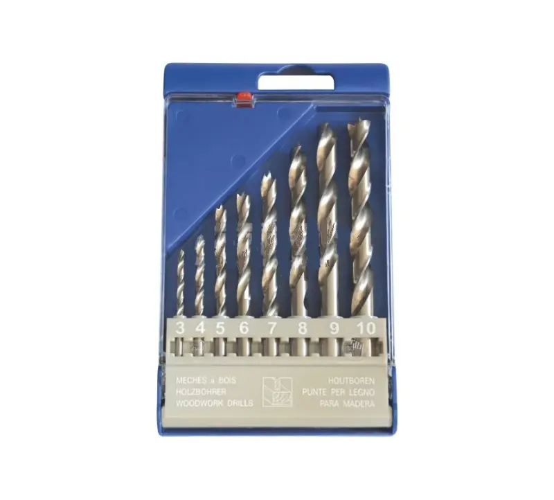 Sada - vrtáky do dřeva 8-dílná