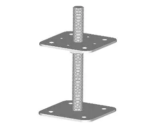 Patka pilíře 165 mm/80x80 M20 Patka pilíře 165 mm/80x80 M20