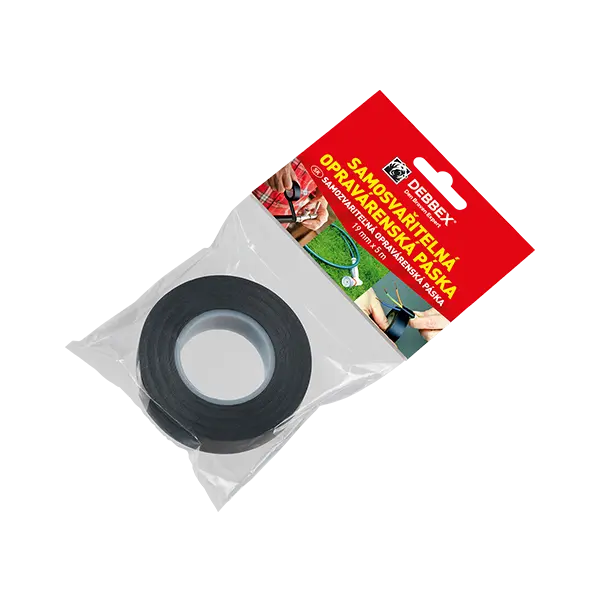 Samosvařitelná opravárenská páska 19 mm, délka 5 m 5 m černá