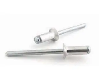 Trhací nýt AL/ST 4,8x24 zápustná hlava - Bralo