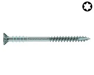 Stavěcí vrut JUSTI-TEC, 6x120mm,T25 Stavěcí vrut JUSTI-TEC, 6x120mm,T25