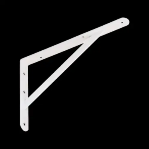 WSWP 400 konzole zpevněná 400x250x4,0 bílá WSWP 400 konzole zpevněná 400x250x4,0 bílá