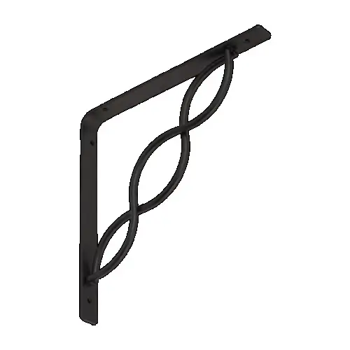 WPRP 150 konzole se splétanou vzpěrou 150x150 černá WPRP 150 konzole se splétanou vzpěrou 150x150 černá