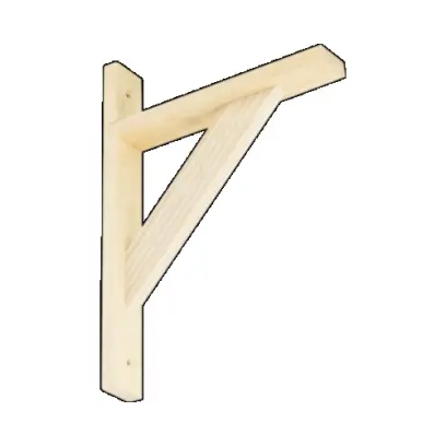 WDW 230 S konzole 170x230 dřevěná, borovice