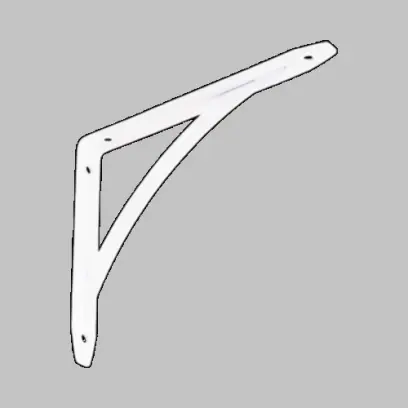 WSL 175 konzole s obloukovou vzpěrou 175x125