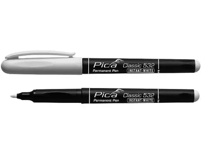 PICA - FIX-permanentní značkovač 1-2mm/BÍLÝ