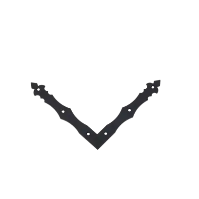 NAD 2 C - Rohovník ozdobný černý 200x200x30x3,0 mm