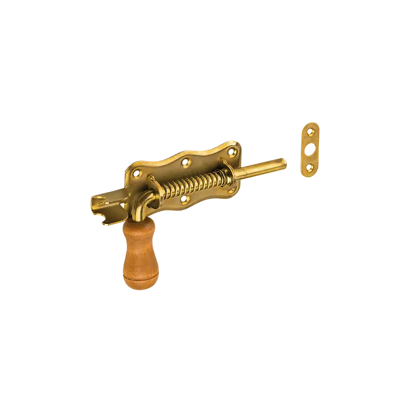 WSP 150  Zástrč pružinová s dřev. koncovkou 150x50 mm