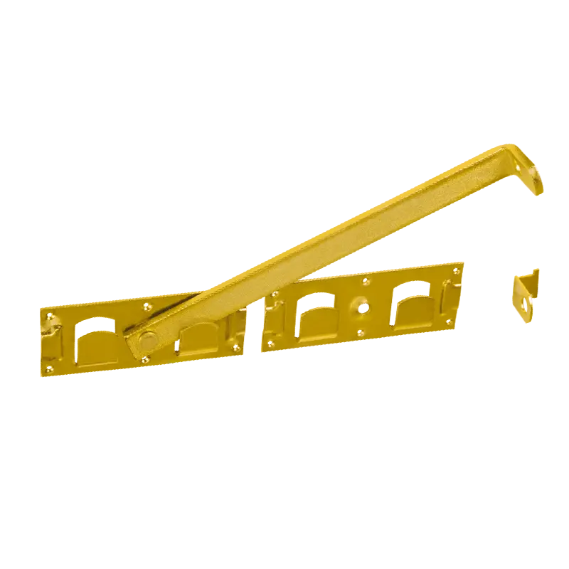 WBR 440  Závora branová 440x70x180 mm