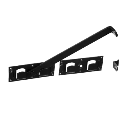 WBR 440c  Závora branová 440x70x180 mm černá