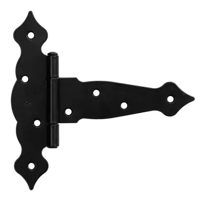 ZTO 150 C Závěs trojúhelníkový ozdobný 150x45x185x2,5 mm černý