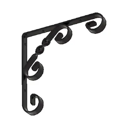 WO 150 C konzole dekorativní MOD.4 150x150 černá