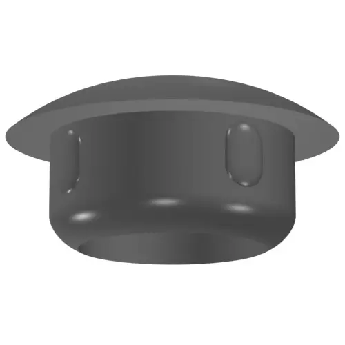 Zátka kruhová do otvoru 6 x 8 x 5,4 černá Zátka kruhová do otvoru 6 x 8 x 5,4 černá