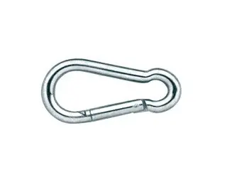 Karabina hasičská DIN 5299C 100x10mm Zn