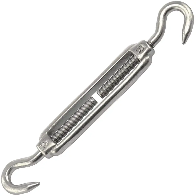 Napínák DIN 1480 nerez A4 M20 Hák-Hák Napínák DIN 1480 nerez A4 M20 Hák-Hák