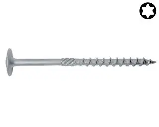 Stavební vrut SK 8x200mm, pl. hl. T40 kalený nerez