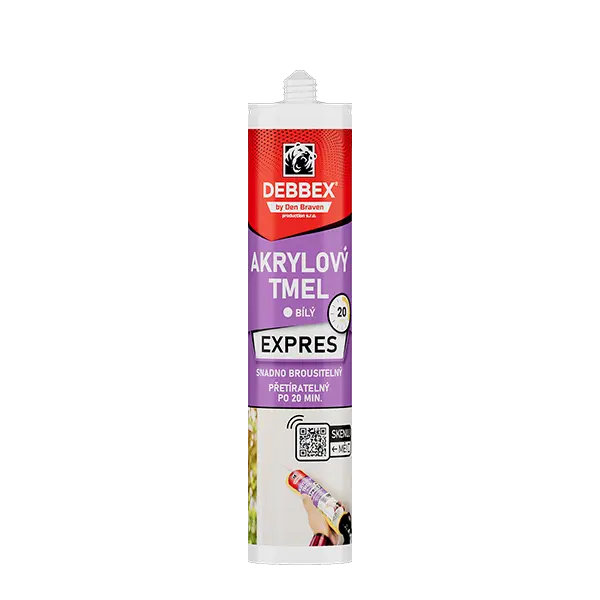 Akrylový tmel EXPRES 280 ml kartuše bílá