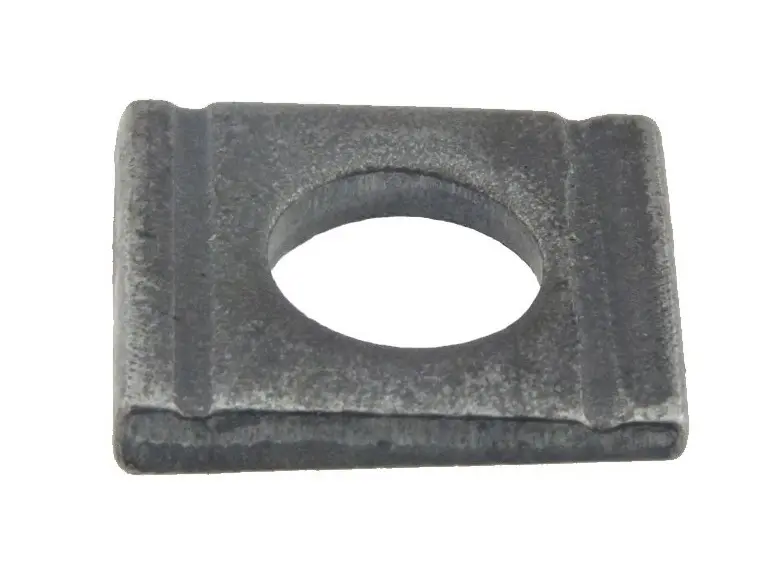 Podl. pro U tyče DIN 434 ocel 11x22x22x3,8 (M10) BP