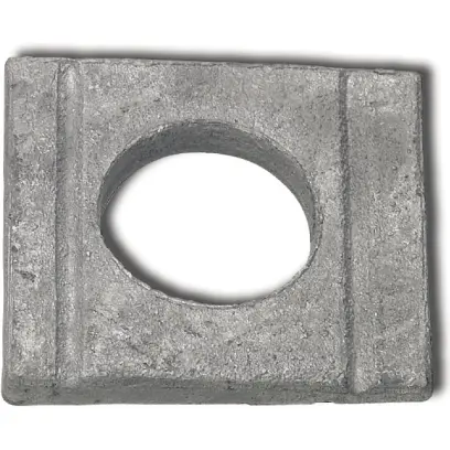 Podl. pro U tyče DIN 434 ocel 26x56x56x8,5 (M24) TZN