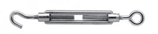 Napínák ze zinkové slitiny M5x70mm  oko-hák  Zn