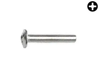 Šroub okrasný DIN 967 ocel 4.8 M3x12 ZB