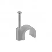 Příchytka na kabel - zatloukací PZ1 7-12mm, bílá