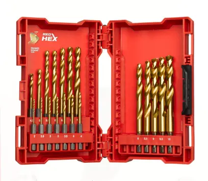 Milwaukee Sada vrtáků HSS-G TinRED 19ks