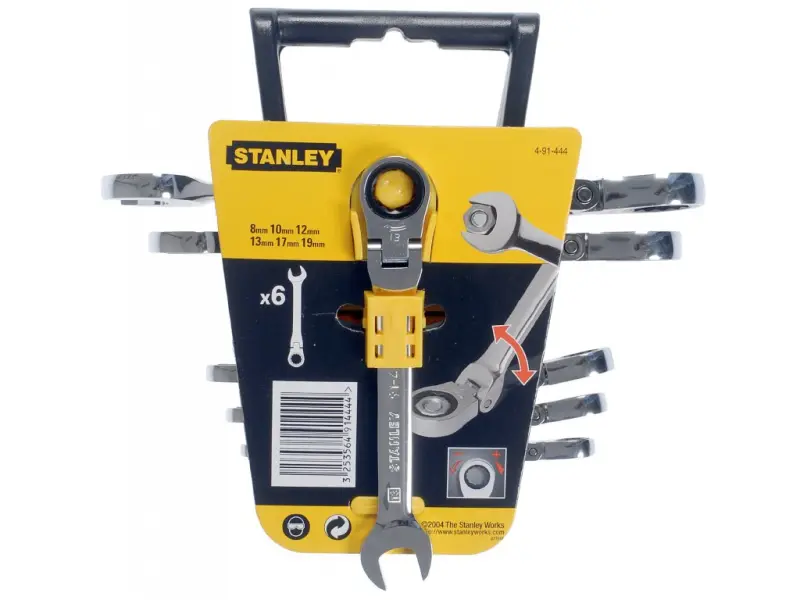 SADA 6ks KLOUB. RÁČN. OČKOPLOCHÝCH KLÍČŮ