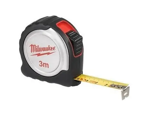 Milwaukee Stavební svinovací metr šířka 19 mm (3 m)