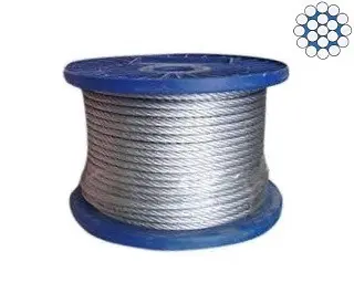 Lano ocelové DIN 3053 (1x19) 2,5mm Zn - 200m/balení