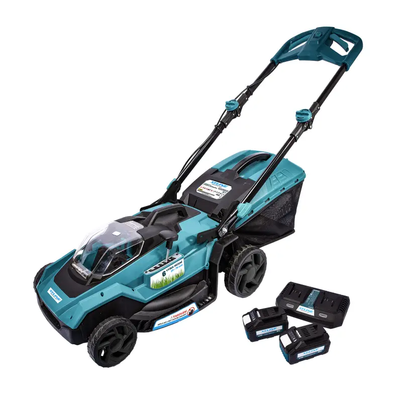 Aku sekačka 400 mm bezuhlíková 36 V + 2 baterie 4.0 Ah + nabíječka 3.5 A Aku sekačka 400 mm bezuhlíková 36 V + 2 baterie 4.0 Ah + nabíječka 3.5 A