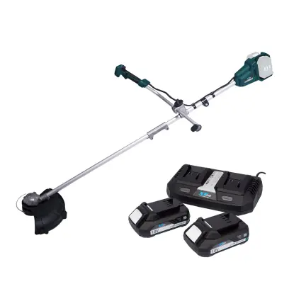 Aku strunová sekačka 2V1 bezuhlíková 36 V + 2 baterie 4.0 Ah + nabíječka 3.0 A