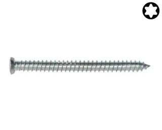 Turbo šroub 7.5x132 ocel ZB T30 plochá hlava
