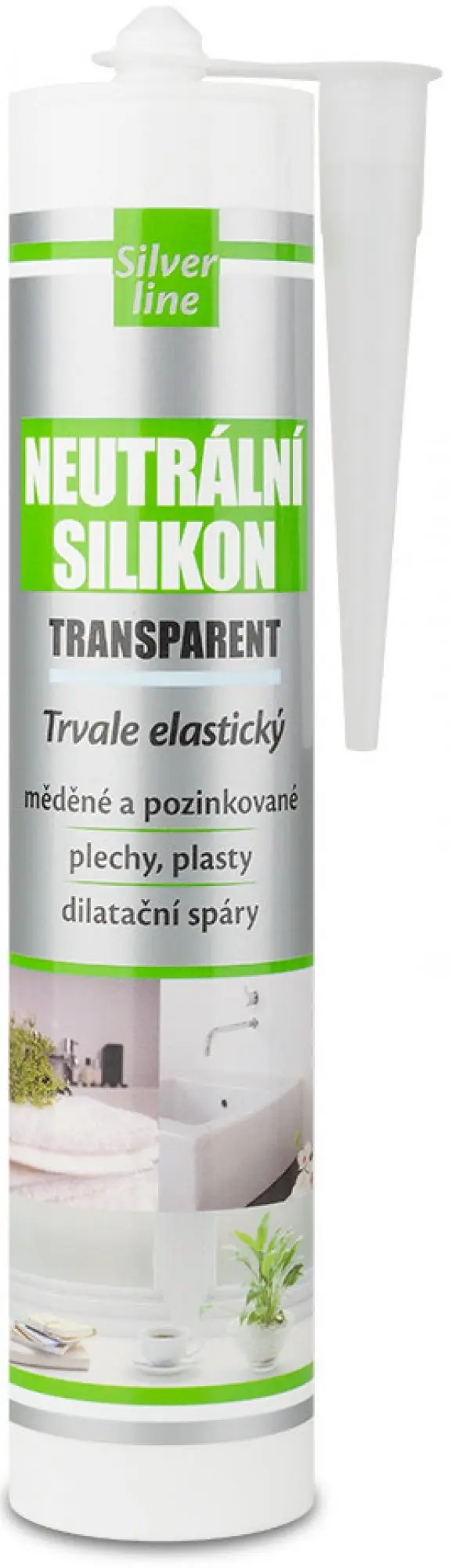 Neutr. silikon - transp. 280ml