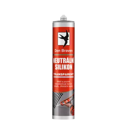 Neutrální silikon 280 ml kartuše transparentní