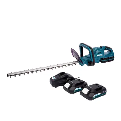 Aku nůžky na živý plot 36 V + 2baterie 2.0 Ah +  nabíječka 3.5 A