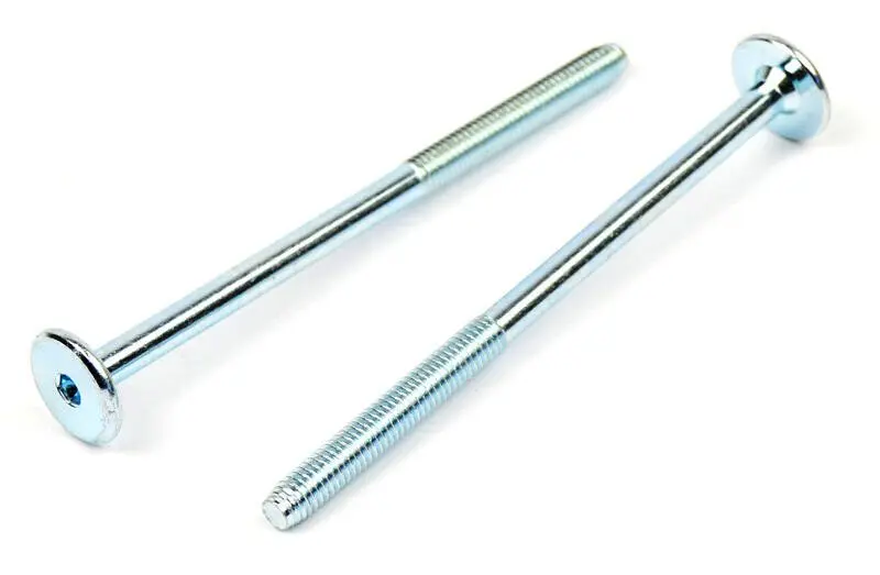 Šroub nábytkářský M6x110 ZB s17