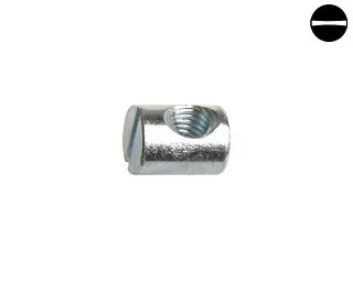 Matice válečková vyosená M6x10x13 ZB Matice válečková vyosená M6x10x13 ZB